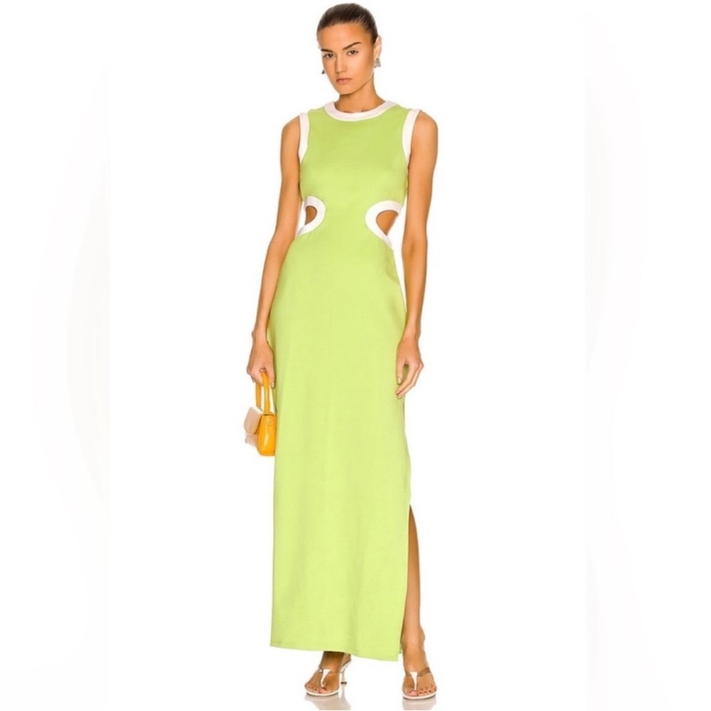 Staud dolce cutout dress